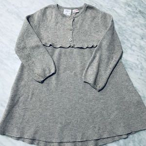 Zara long sleeve sweater dress size 3-4